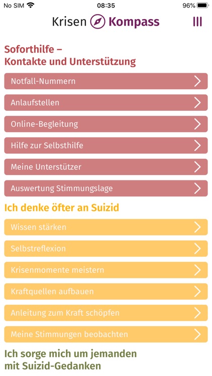 Krisen Kompass screenshot-8