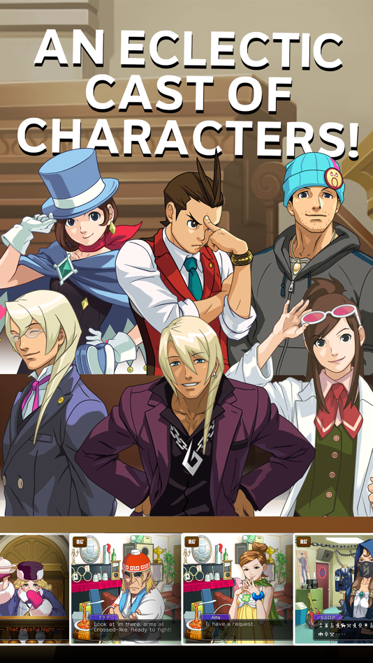 #4. Apollo Justice Ace Attorney (iOS) Bởi: CAPCOM