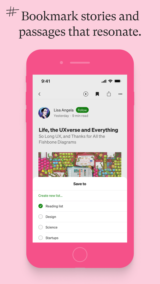 #6. Medium: Read & Write Stories (iOS) 由: A Medium Corporation