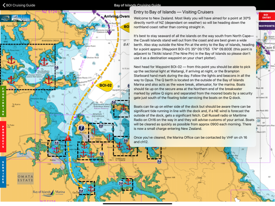 Power & Sail NZ iPad screenshot 7 - Navigation app
