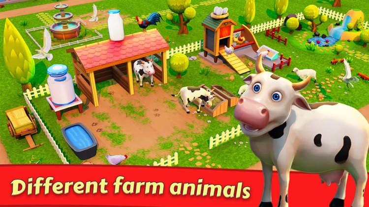 Farm Life Game-Build & Harvest