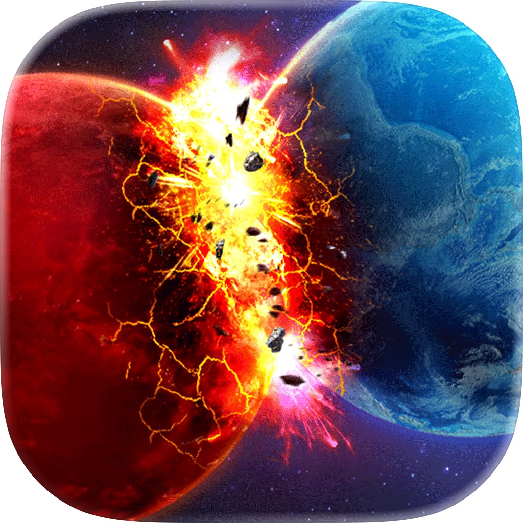 Apple App Store cover for Space Takeover - Defense War