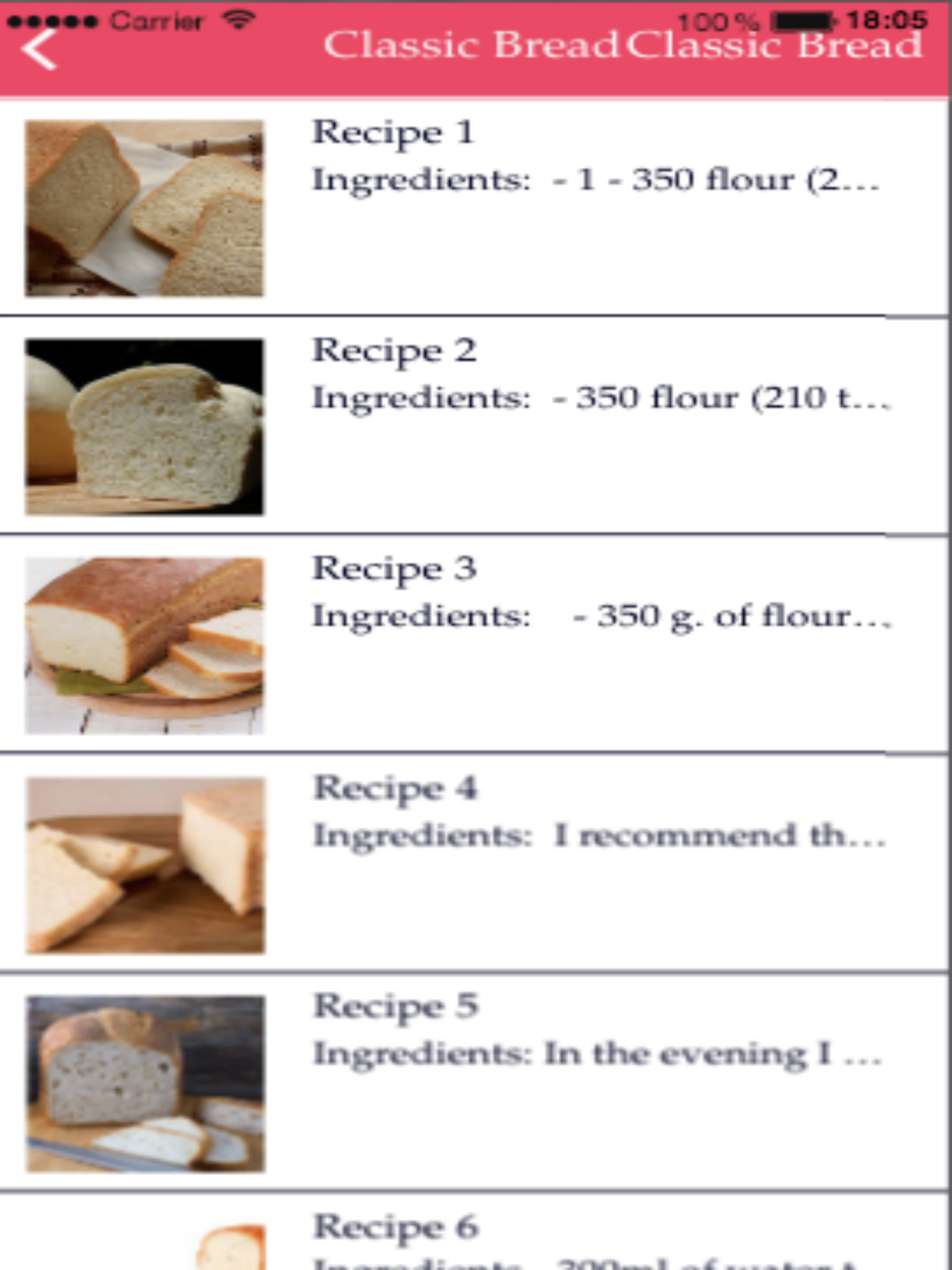 Recipes for Bread Machine