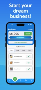 Business Tycoon Tap—Idle Games screenshot #2 for iPhone