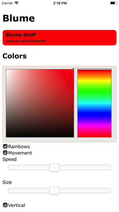 Screenshot #1 pour Blume LED