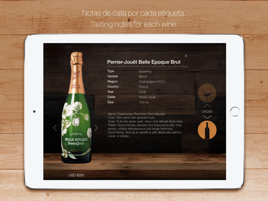 WineAdvisor iPad screenshot 4 - Food & Drink app