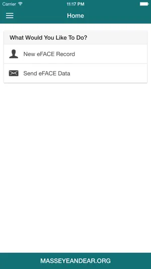 The eFACE screenshot 1