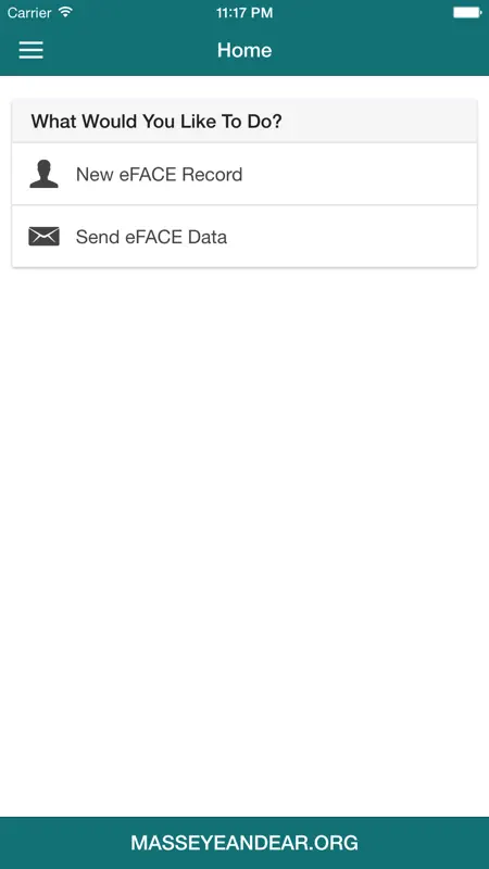The eFACE screenshot 1 of 3