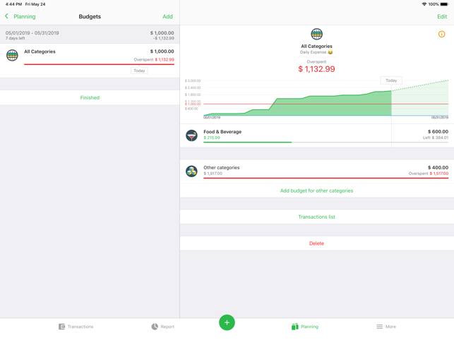 ‎Money Lover: Expense Manager Screenshot