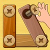 木製ナット＆ボルトパズルゲーム：Wood Nuts - パズルゲームアプリ
