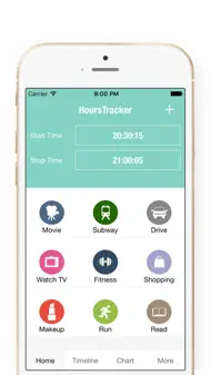 Hours Tracker-Hours Time Log iphone bilder 0