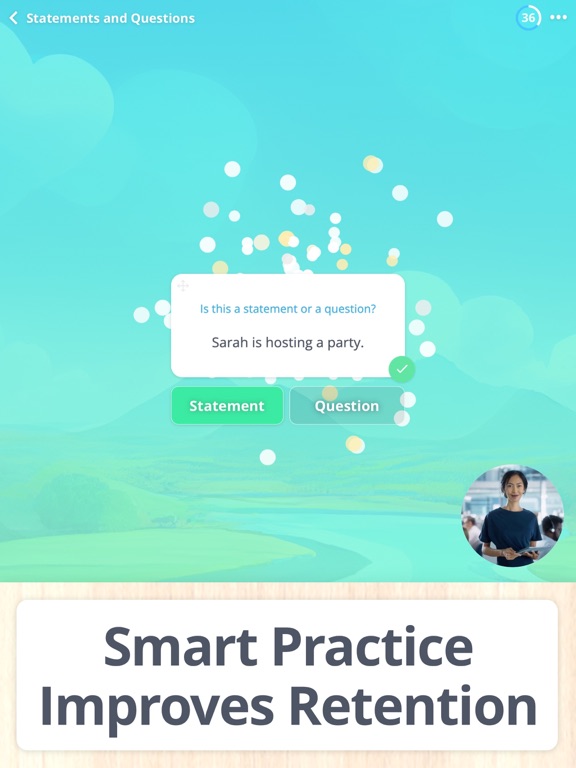 Learn Grammar 3rd Grade iPad screenshot 4 - Education app