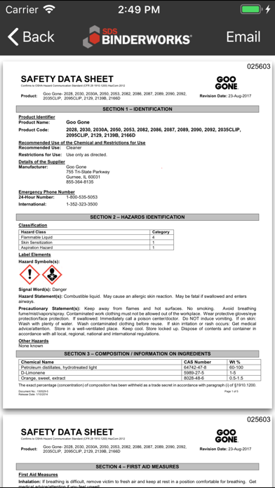 Screenshot #3 pour SDS BinderWorks Mobile Phone