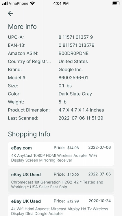 QR Code Reader Barcode Scanr screenshot-7