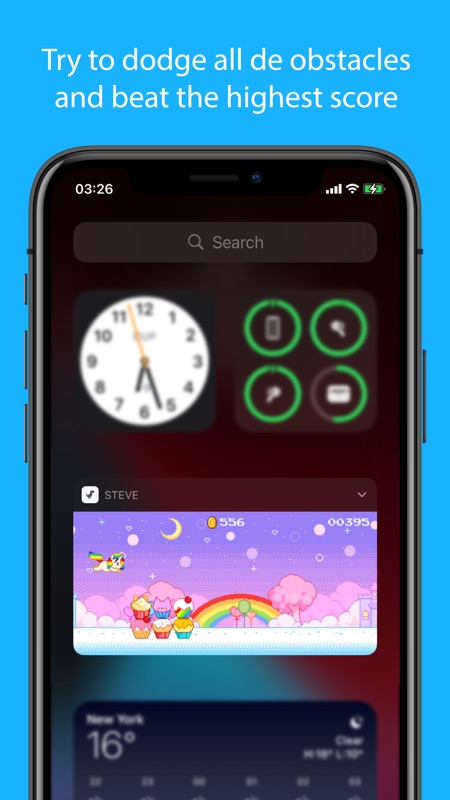 Steve | Widget Dinosaur Game screenshot 2
