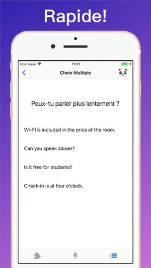 Capture d'écran de Apprendre L’anglais + sur iPhone 6