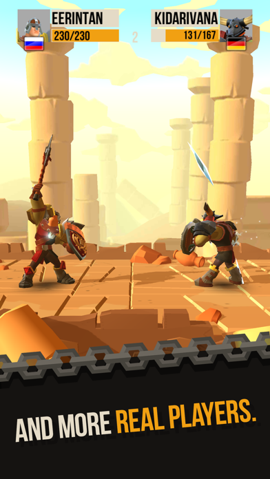 Duels - PVP game of Knighthood iPhone screenshot