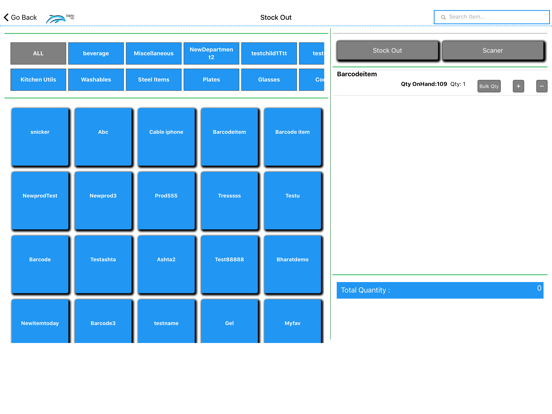 Dolphinpos - Retail POS iPad screenshot