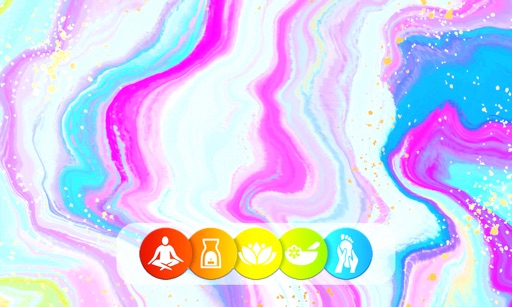 Abstract Liquids Ink In Water app icon