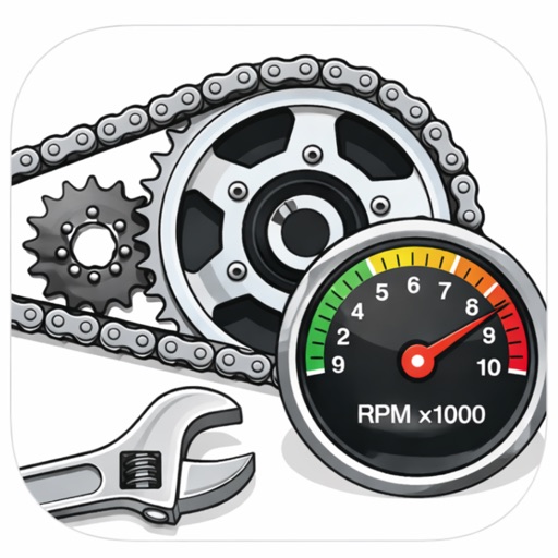 Moto Gear Ratio Calculator RPM