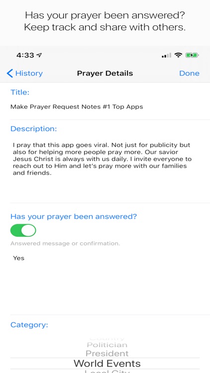 Prayer Request Notes screenshot-4