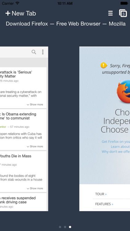 Blue Mercury: Watch Browser