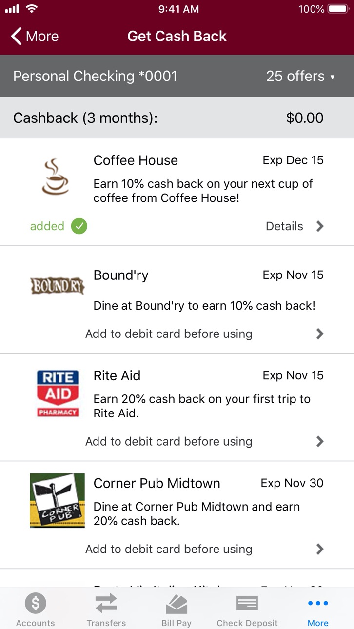 iPhone screenshot