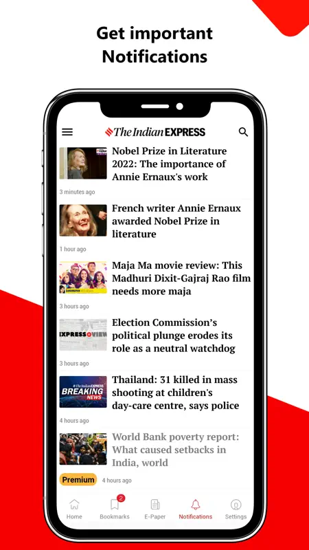 Indian Express Latest News App screenshot 4 of 9