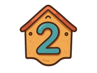Mailbox Number Stickers