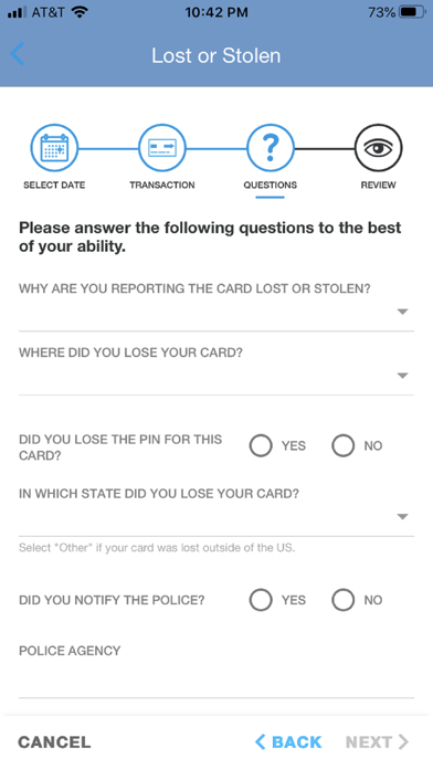 LGECU VISA Screenshot