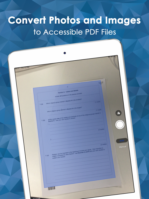 OrbitNote iPad screenshot 5 - Education app