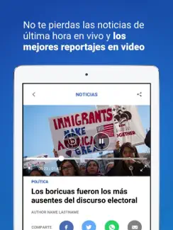 Univision Noticias iPad image 3