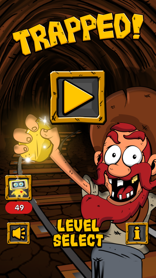 #1. Trapped! (iOS) 由: Richard Coull