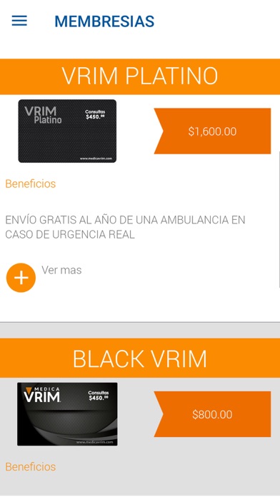VRIM iPhone screenshot 1