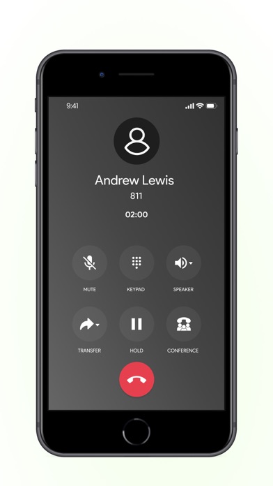 Dialogue Softphone Screenshot