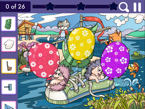Hidden Object Puzzles For Kids iPad screenshot 6 - Games app