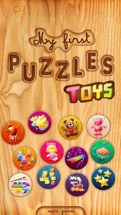 My first puzzles: Toys Screenshot
