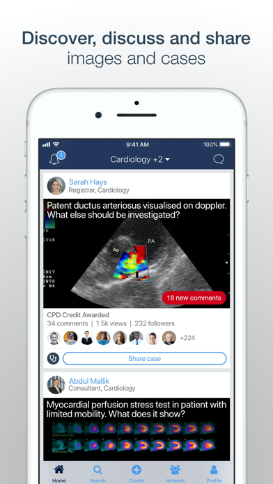 MedShr: The App for Doctors iPhone screenshot 5 - Medical app
