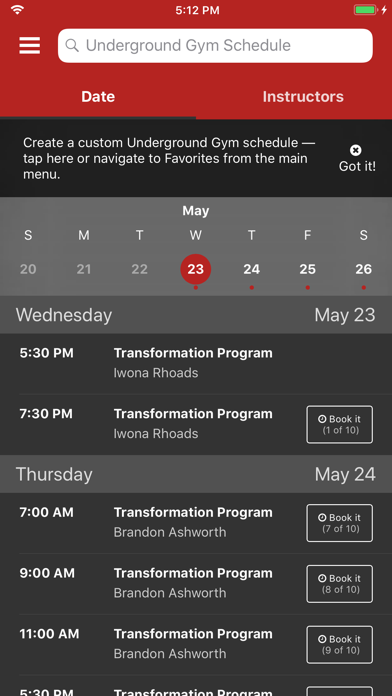 Screenshot #2 pour Underground Gym