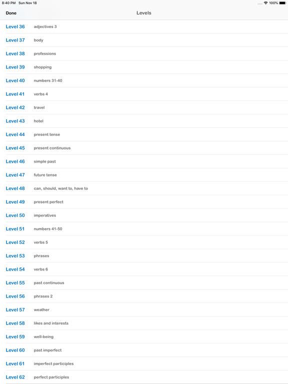 Hindi Pop iPad screenshot