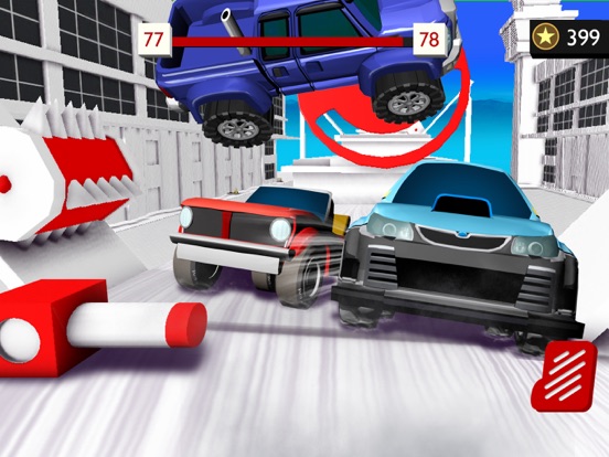 Car Crush Racing Simulator 3d iPad screenshot