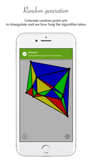 Delaunay Triangulator screenshot 3