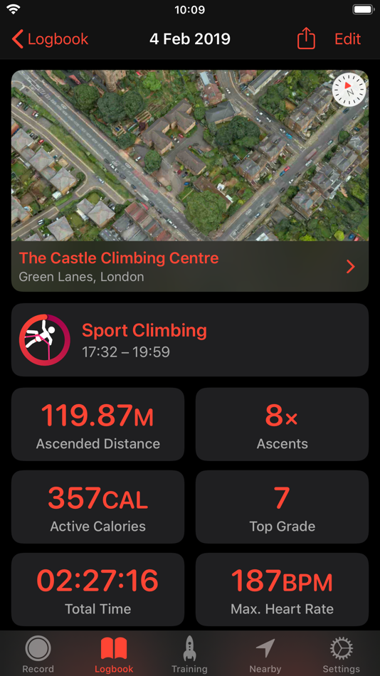 #3. Redpoint: Bouldering, Climbing (iOS) Podle: riedel.wtf apps S.L.