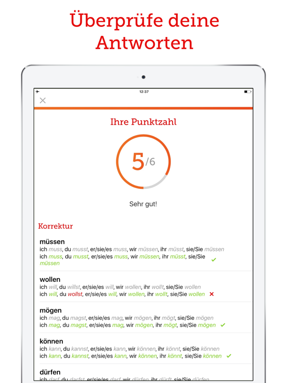 Grammatisch - Learn German iPad screenshot 4 - Education app