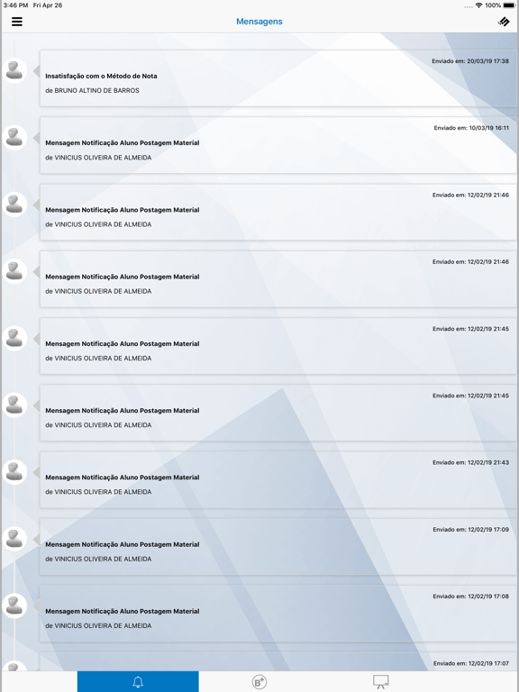 Screenshot #4 pour BSSP+ Professores