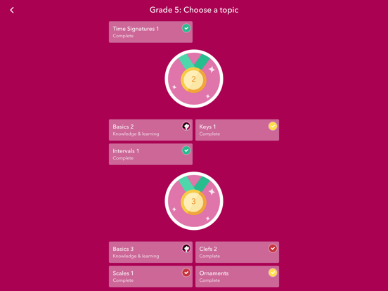 ABRSM Music Theory Trainer iPad app afbeelding 8