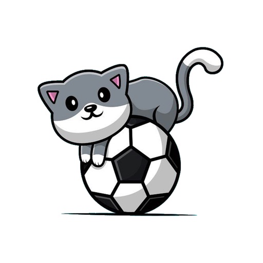 Soccer Kitten Stickers