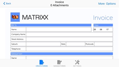 MobileMatrixx Screenshot