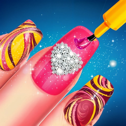 Fashion Nail Art Salon Games