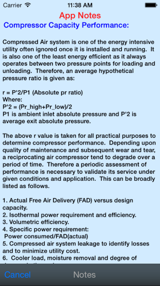 #10. Compressor Capacity (iOS) Bởi: Kaup Shenoy Associates